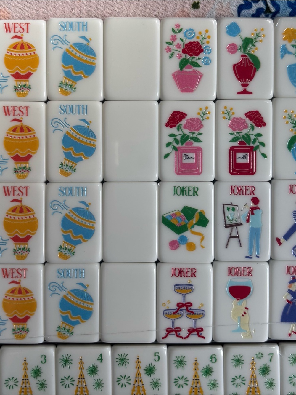 Mahjong Paris Tiles